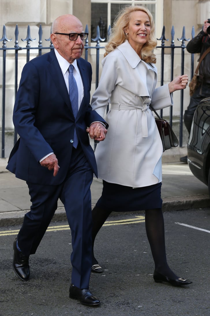 Jerry Hall and Rupert Murdoch's Wedding | POPSUGAR Fashion Photo 2