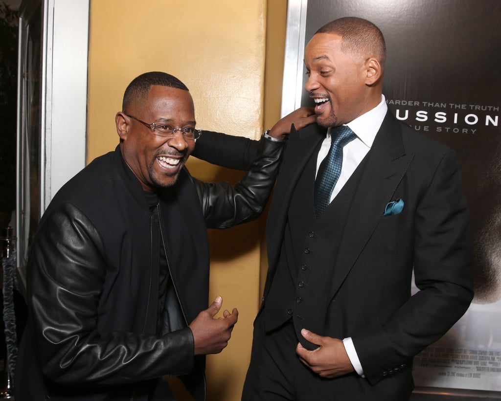 Will Smith and Alfonso Ribeiro at Concussion Premiere 2015