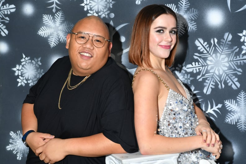 Jacob Batalon and Kiernan Shipka at the Let It Snow Premiere