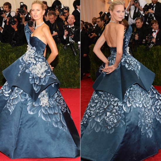 Karolina Kurkova Marchesa Dress at Met Gala 2014