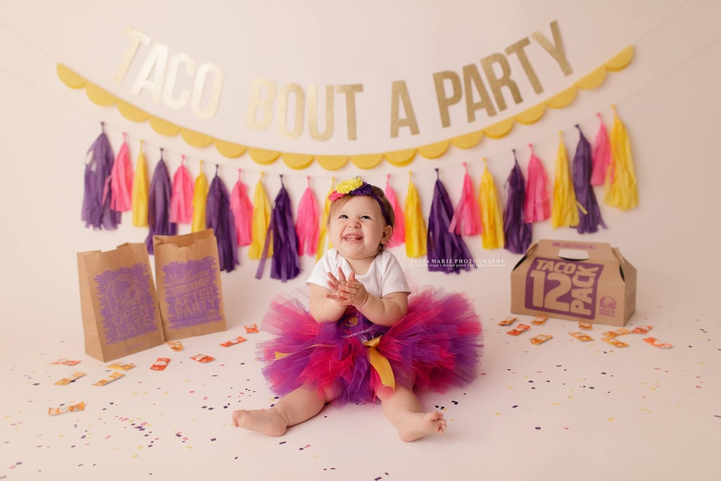 Baby's Taco Bell Cake Smash