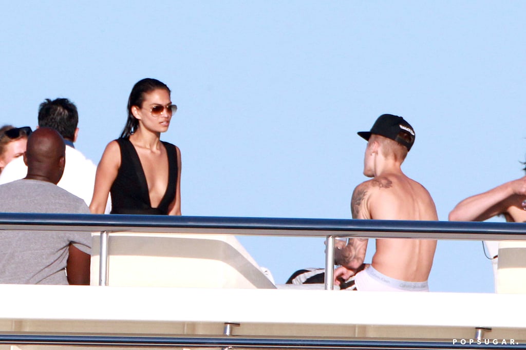 Justin Bieber Shirtless in Ibiza After Orlando Bloom Fight