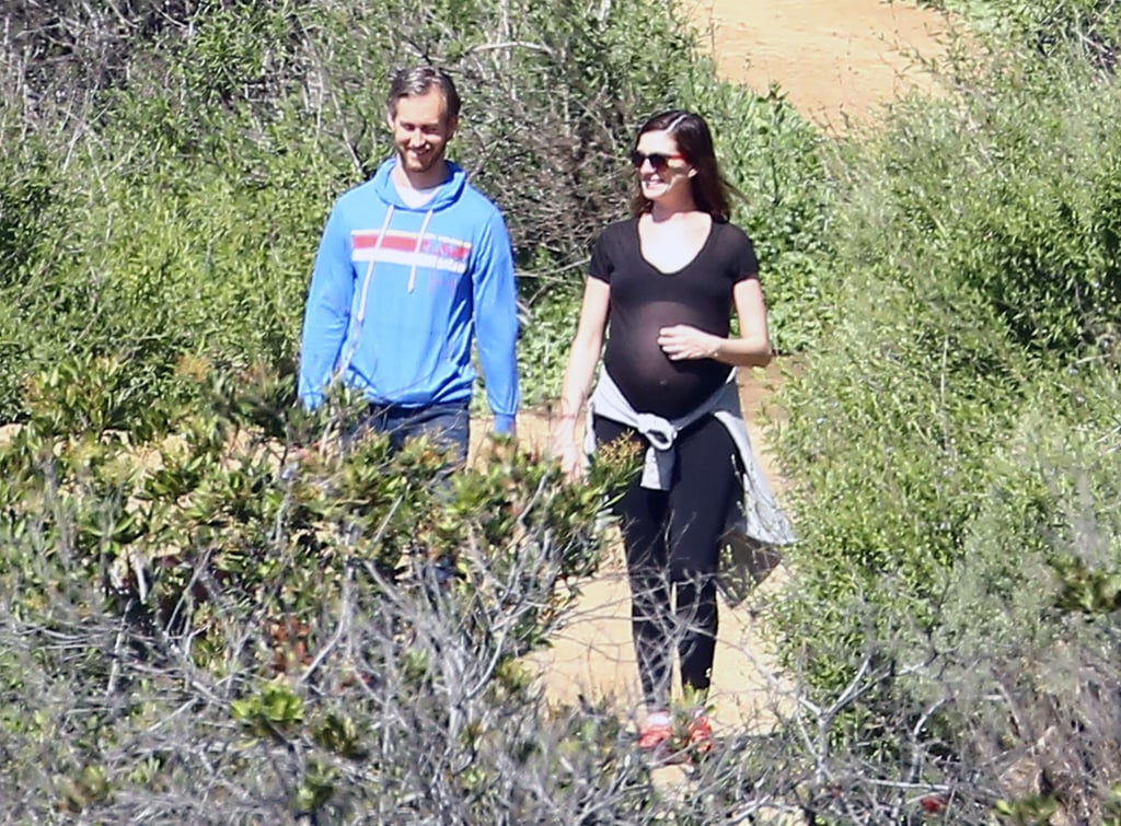 Anne Hathaway and Adam Shulman Out in LA March 2016