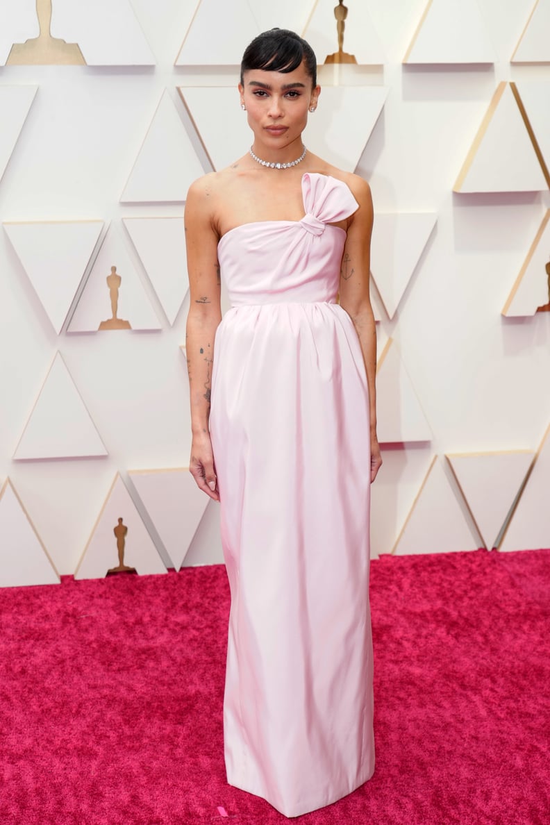 Zoë Kravitz at the 2022 Oscars