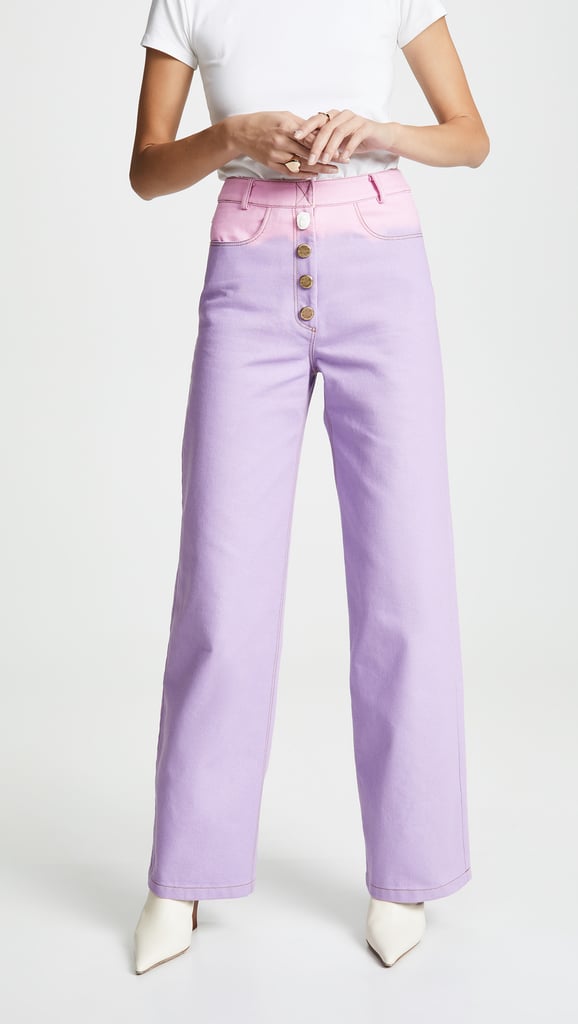 Rejina Pyo Ombré Lavender Jeans | Tie Dye Trend For 2019 | POPSUGAR ...
