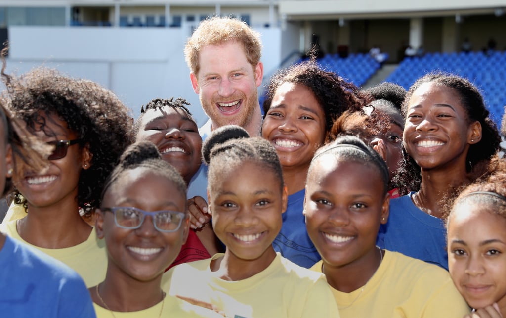 Prince Harry Dancing With Kids in the Caribbean 2016