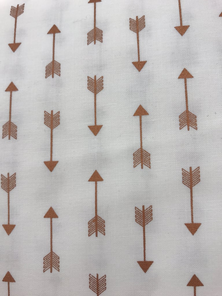 Copper Arrow Changing Table Cover