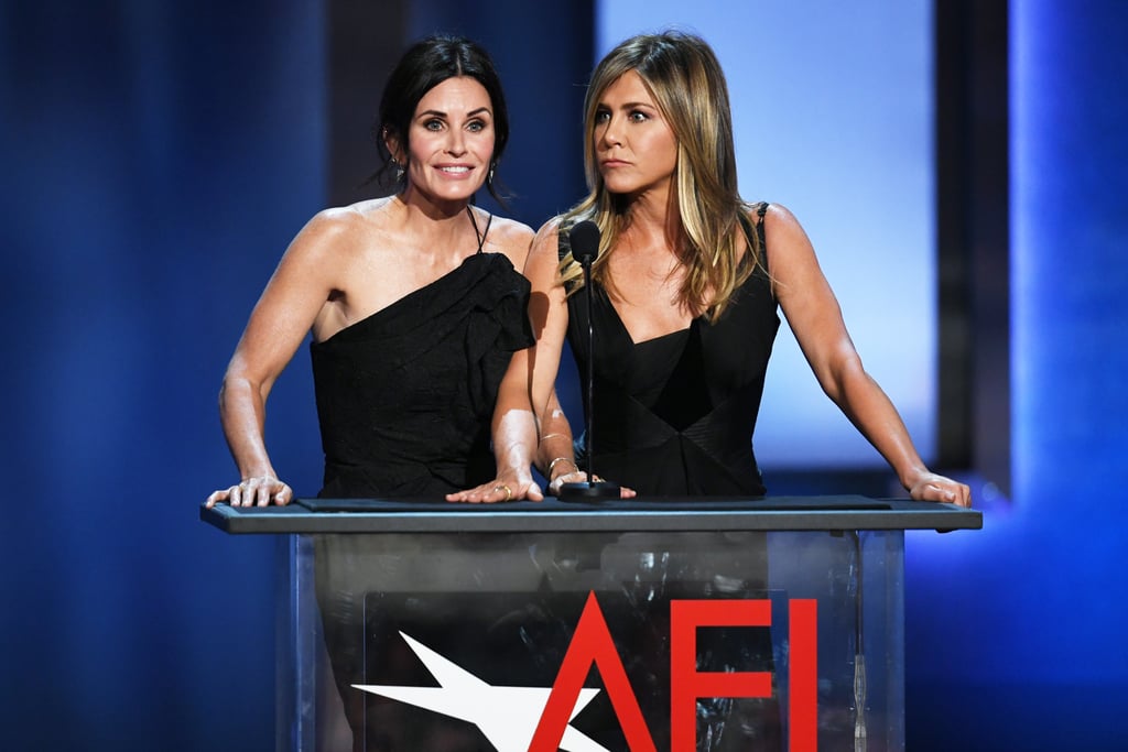 Jennifer Aniston and Courteney Cox at AFI Gala June 2018