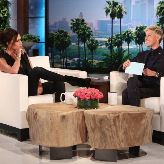 Victoria Beckham on The Ellen DeGeneres Show April 2015