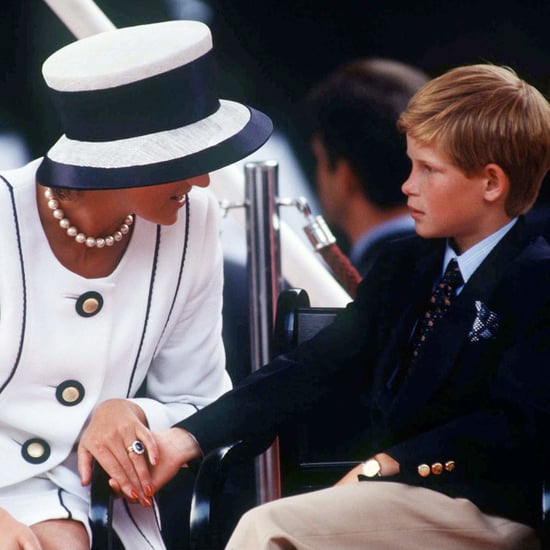 Princess Diana and Prince Harry Holding Hands Pictures