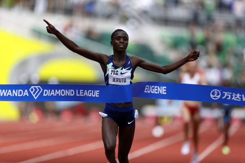 Team Kenya's Norah Jeruto: Winner of the Women's 3000m Steeplechase
