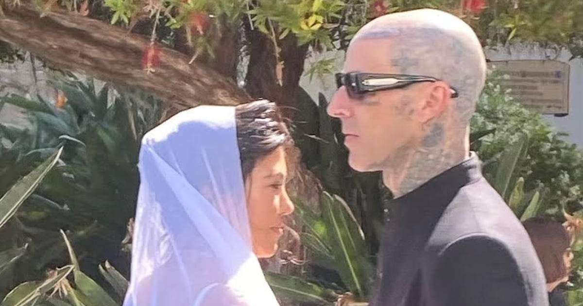 Kourtney Kardashian and Travis Barker Married