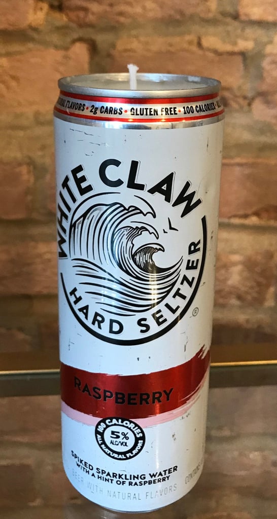 White Claw Raspberry Candle