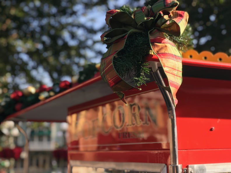 Magic Hour is extra special when the sun rises over the holiday decor throughout the park.