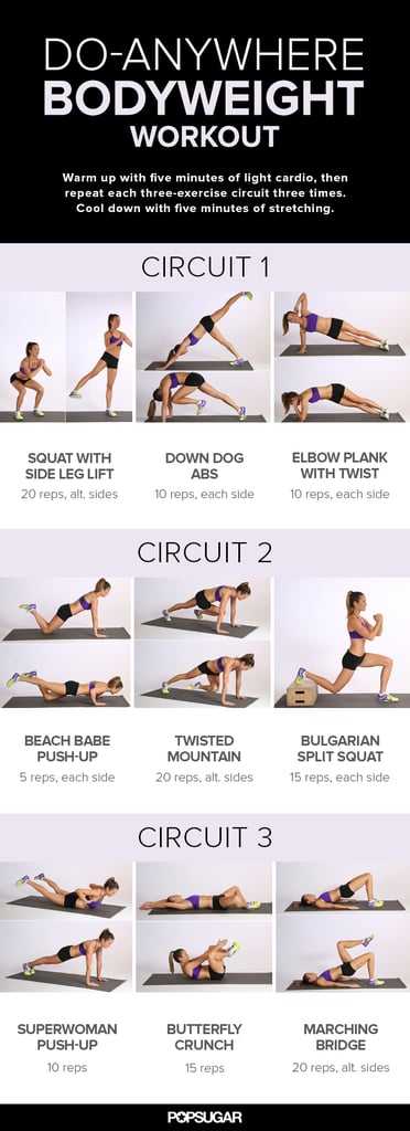 Body Weight Circuit Training For Weight Loss