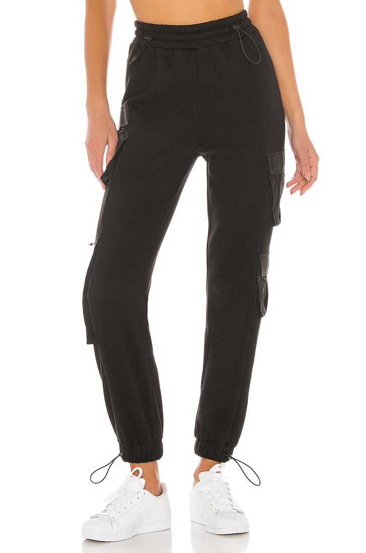 DANIELLE GUIZIO Cargo Pants in Black | How to Style Black Cargo Pants ...