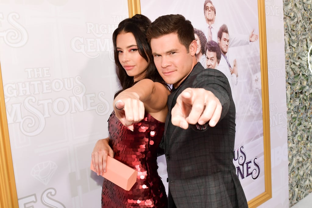 Adam DeVine and Chloe Bridges Cute Pictures