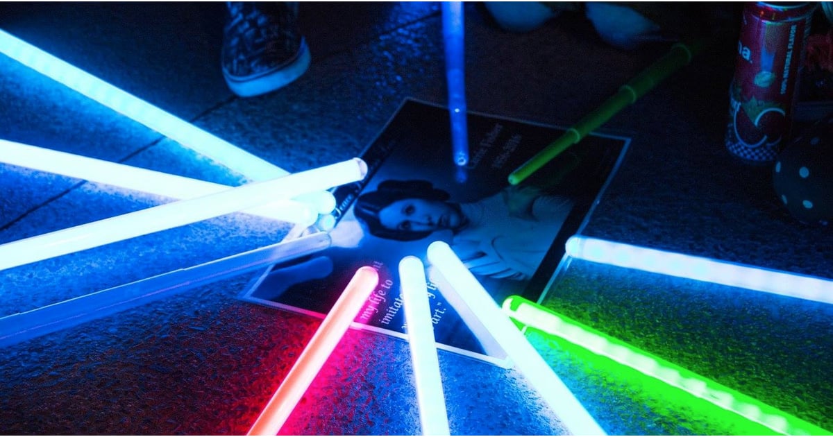 Carrie Fisher Lightsaber Vigil At Disneyland POPSUGAR Tech