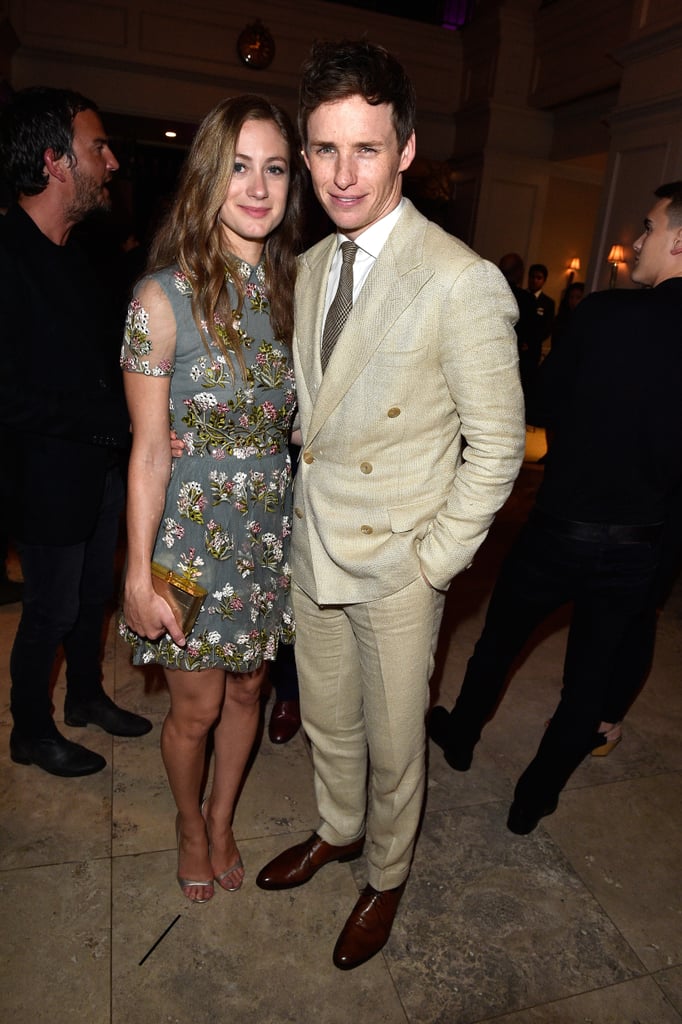 Eddie Redmayne and Hannah Bagshawe