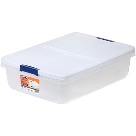 hefty storage bins 18 quart