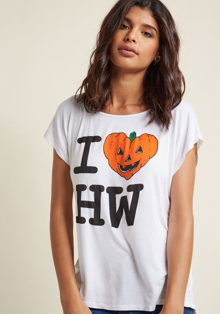 Haunt Graphic T-Shirt | ModCloth Halloween Sale | POPSUGAR Smart Living ...