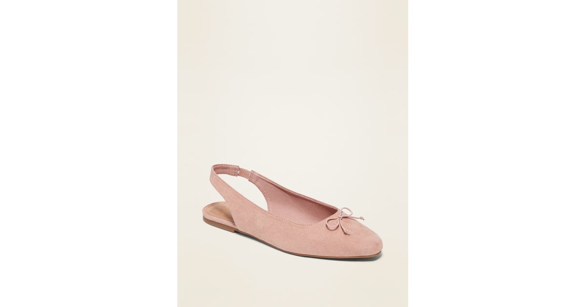 Old Navy Faux-Suede Slingback Flats | Old Navy Best Shoes Women ...