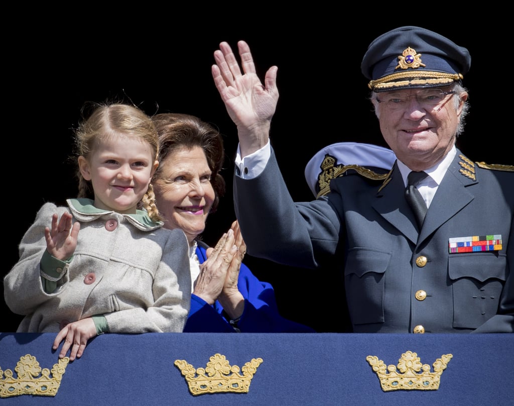 Swedish Royals at King Carl's Birthday Celebration 2017