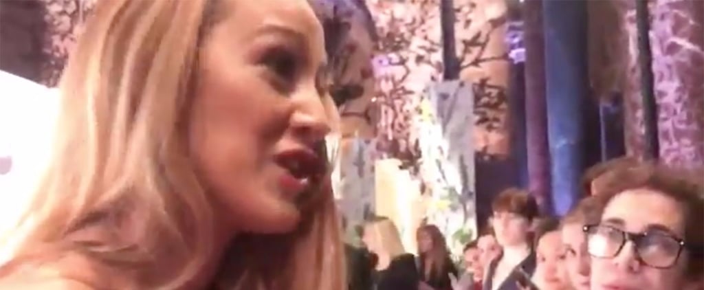 Blake Lively Yelling at Reporter at Power of Women Event