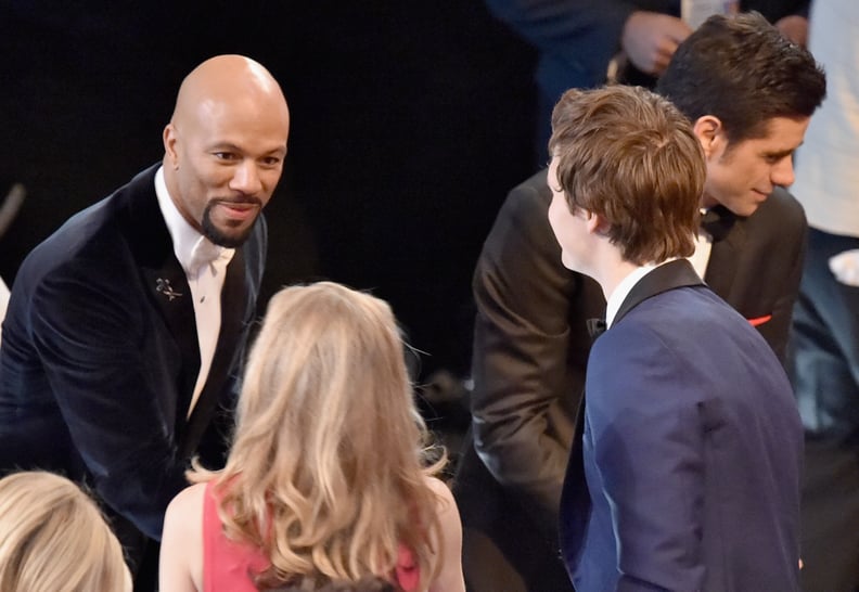 Common Had a Word With Ansel Elgort