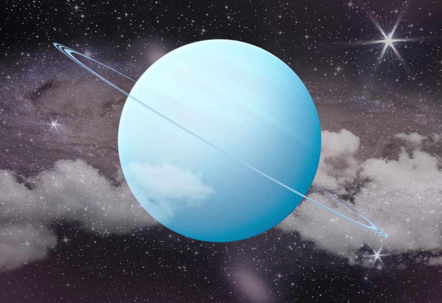 Designed Image of Uranus Retrograde