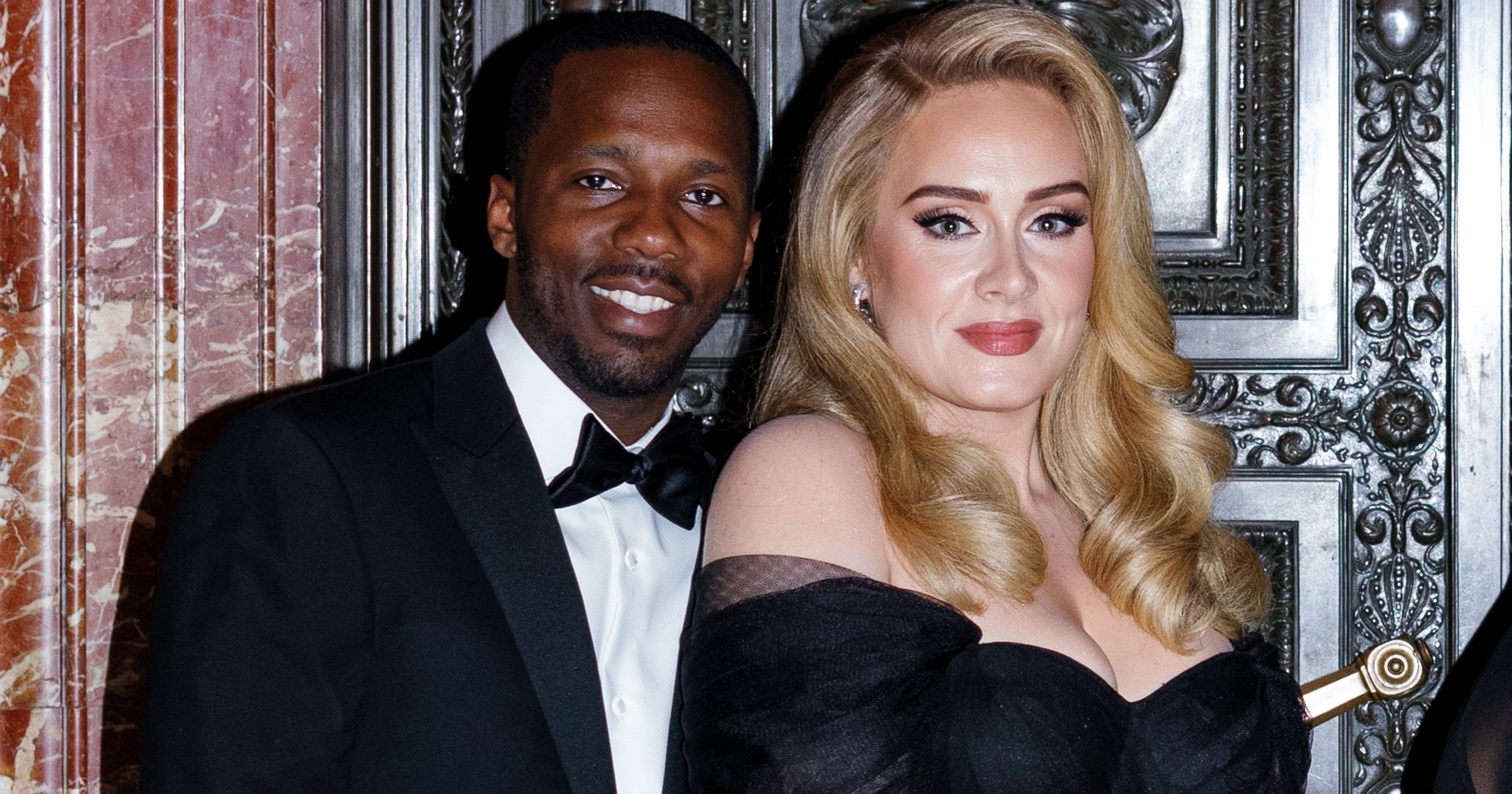 Adele Wears Alexander McQueen Dress to Kate Bock's Wedding POPSUGAR