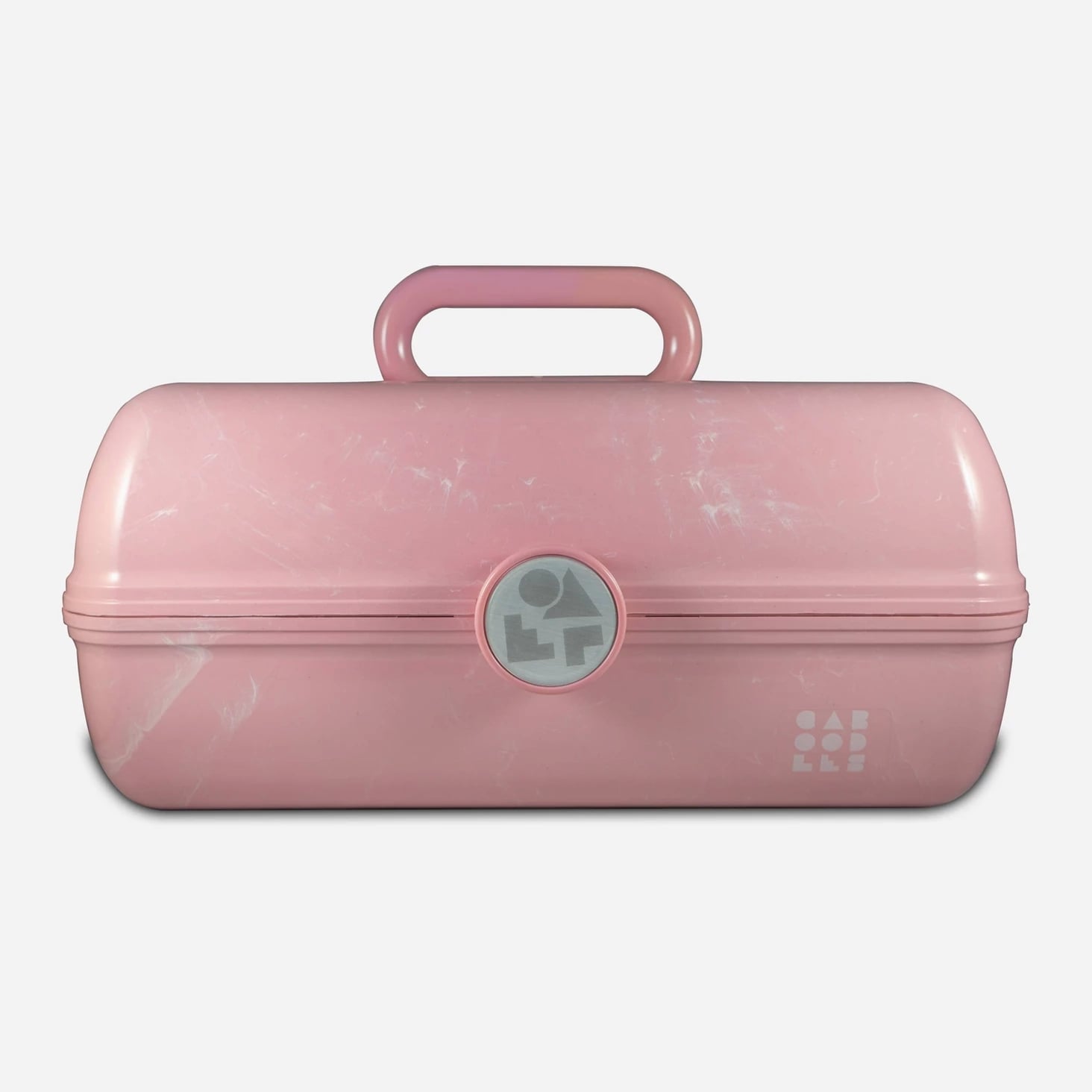 pink marble suitcase