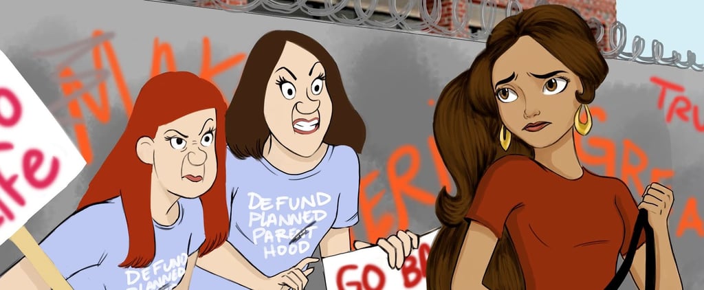 Disney Princesses Obamacare Illustrations