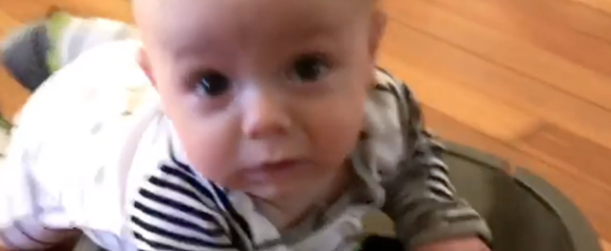 Video of a Baby Riding a Roomba Vacuum Around the House | PS Family