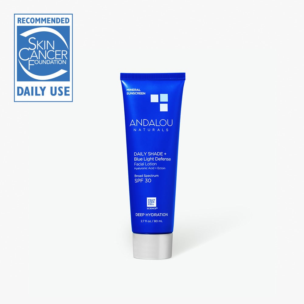 Andalou Naturals Deep Hydration Daily Shade + Blue Light Defense SPF 30