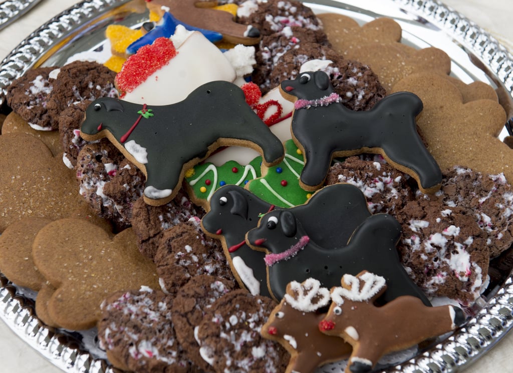 First dogs Sunny and Bo are even represented in the form of Christmas cookies!