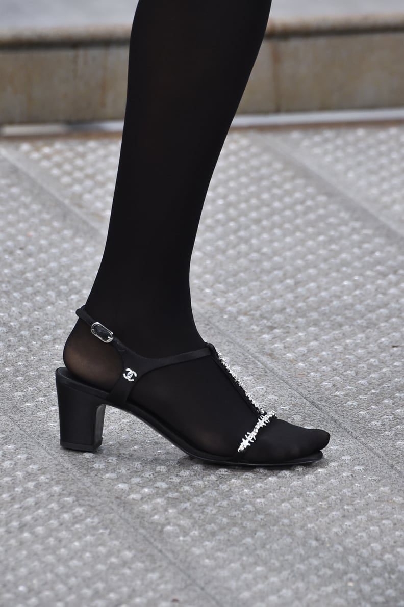 Chanel Shoes on the Runway During Paris Fashion Week