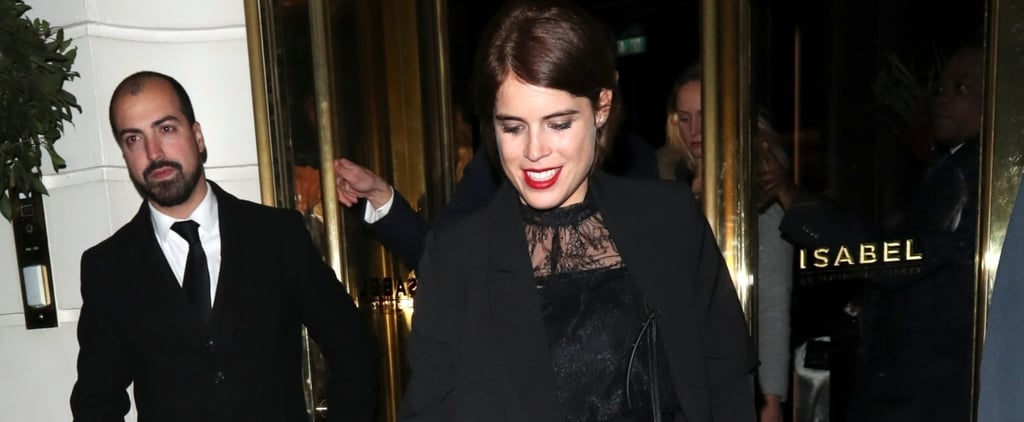 Princess Eugenie Wears Black Dress to Casamigos Party 2018