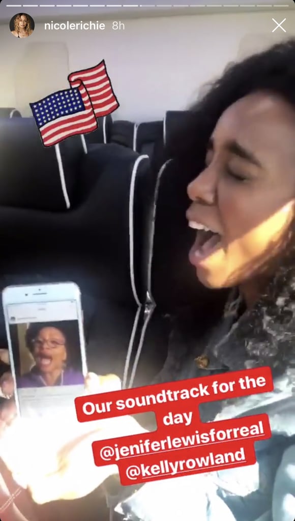 Nicole Richie and Kelly Rowland Drive People to Vote