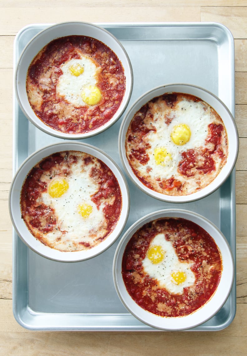 Baked Eggs With Tomatoes and Pancetta POPSUGAR Food