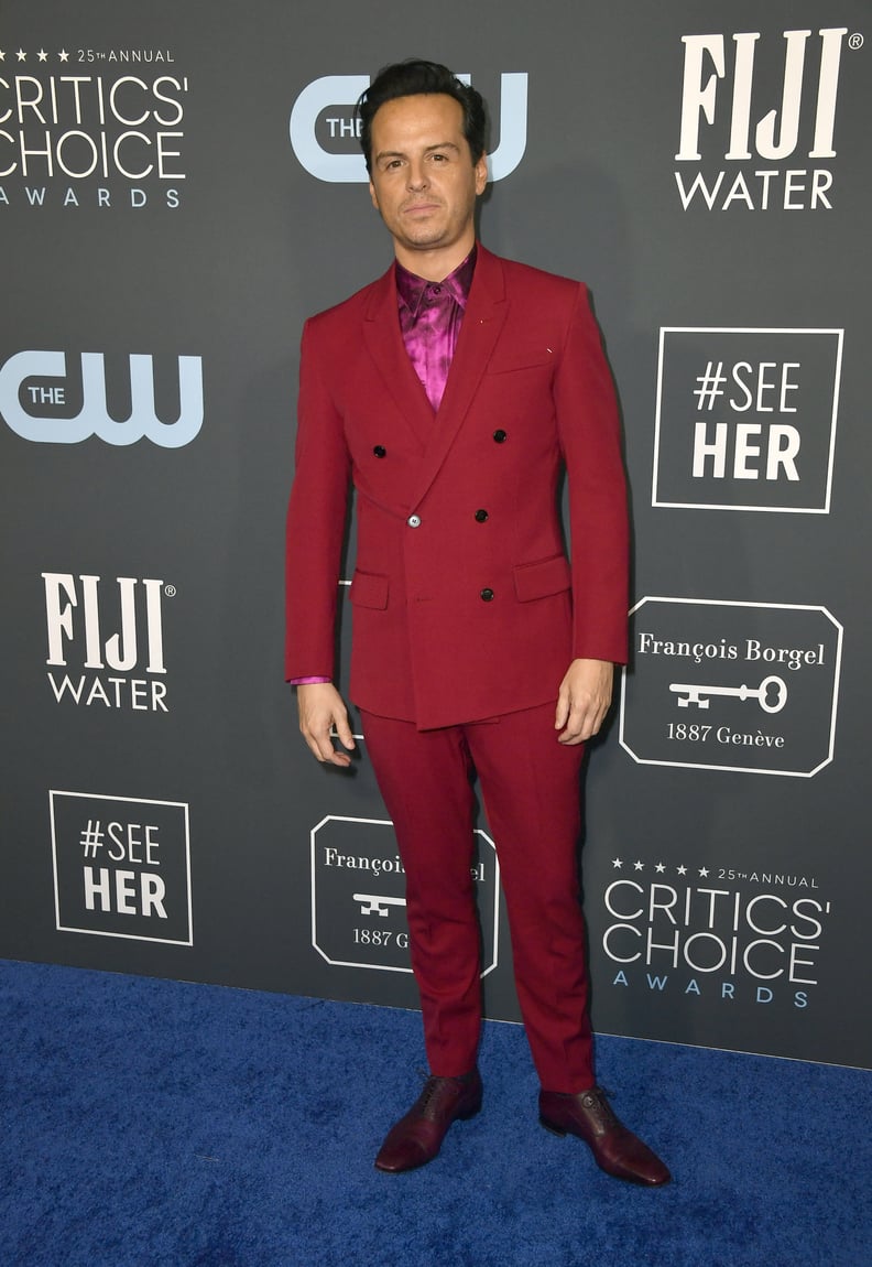 Andrew Scott at the 2020 Critics' Choice Awards