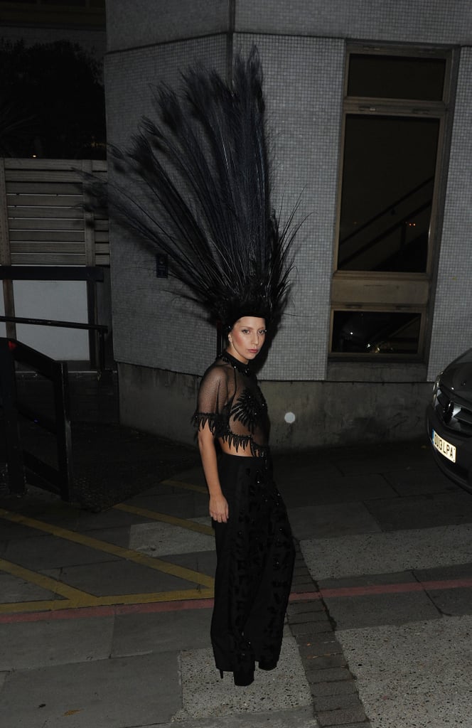 Lady Gaga in Louis Vuitton in London in 2013