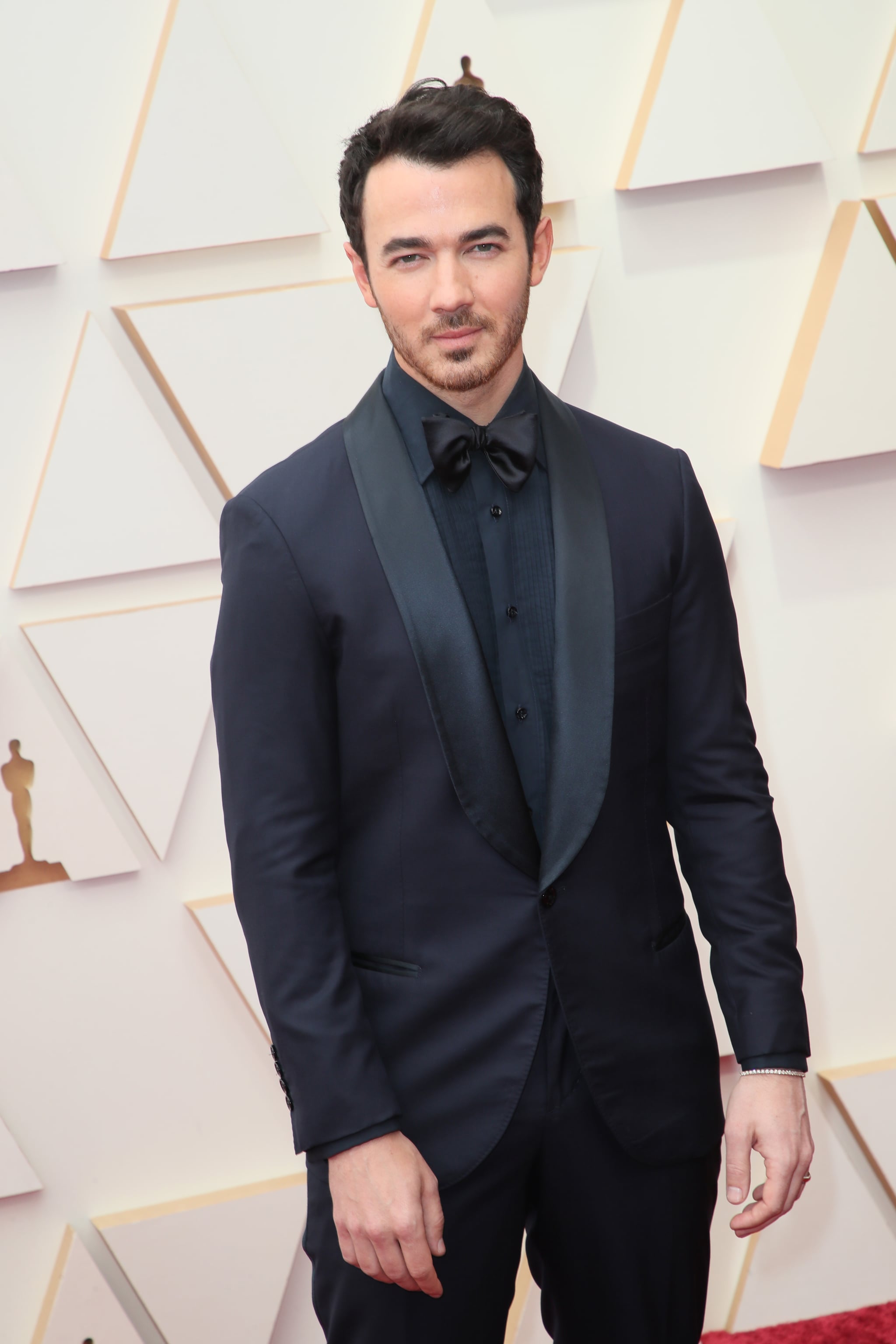 HOLLYWOOD, CALIFORNIA - MARCH 27: Kevin Jonas attends the 94th Annual Academy Awards at Hollywood and Highland on March 27, 2022 in Hollywood, California. (Photo by David Livingston/Getty Images)
