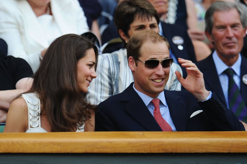 Kate and Will at Wimbledon 2011