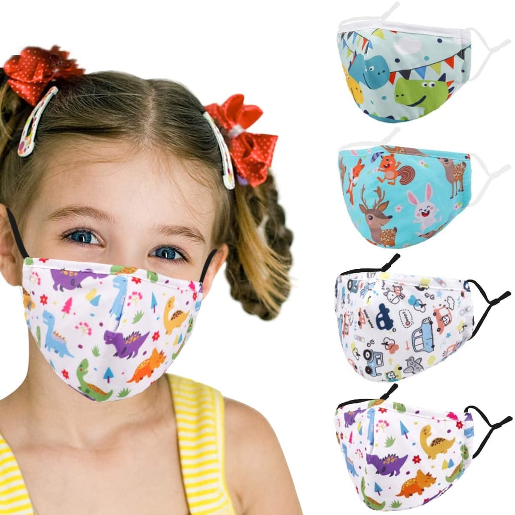 For Safety: Woplagyreat Reusable Kids Face Masks