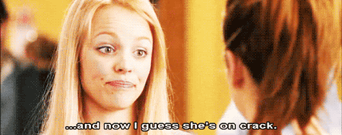 Regina George S Mean Girls Gifs Popsugar Entertainment