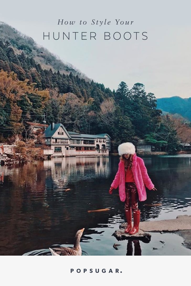 How to Wear Hunter Boots