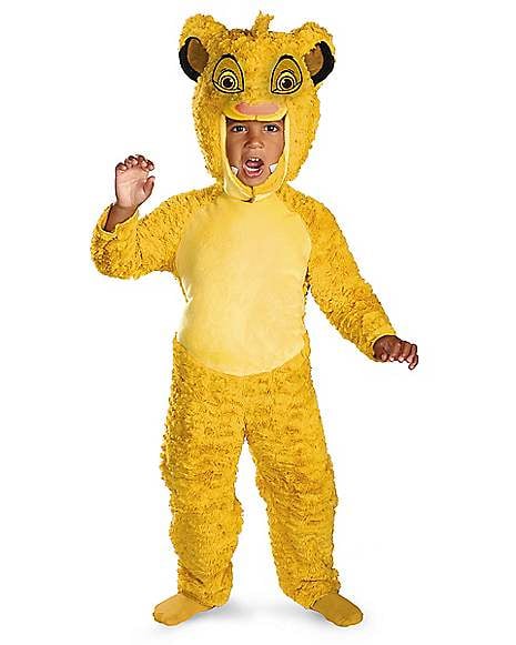 Toddler Faux Fur Simba Costume From The Lion King