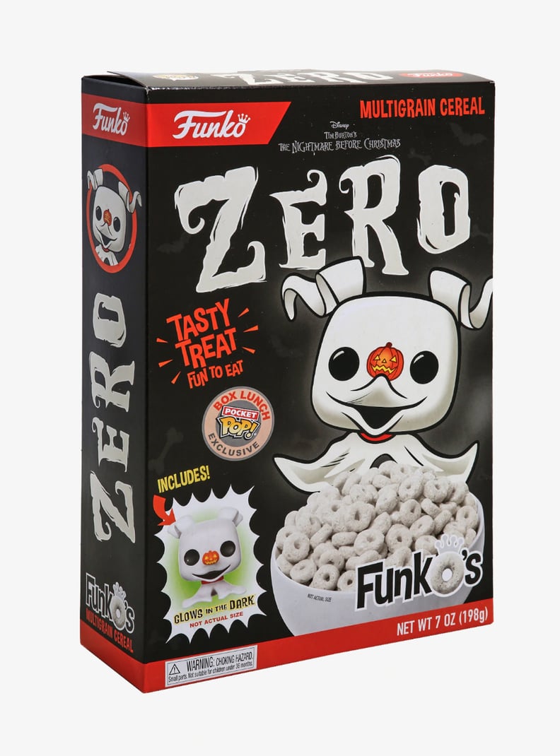 Funko Disney The Nightmare Before Christmas Cereal With Glow-in-the-Dark Pocket Pop