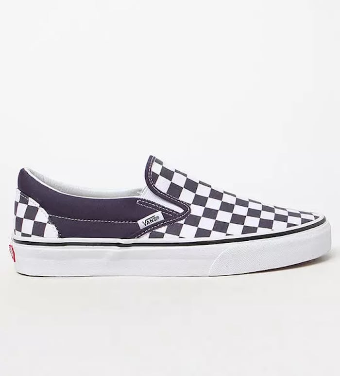 vans womens checkered shoes
